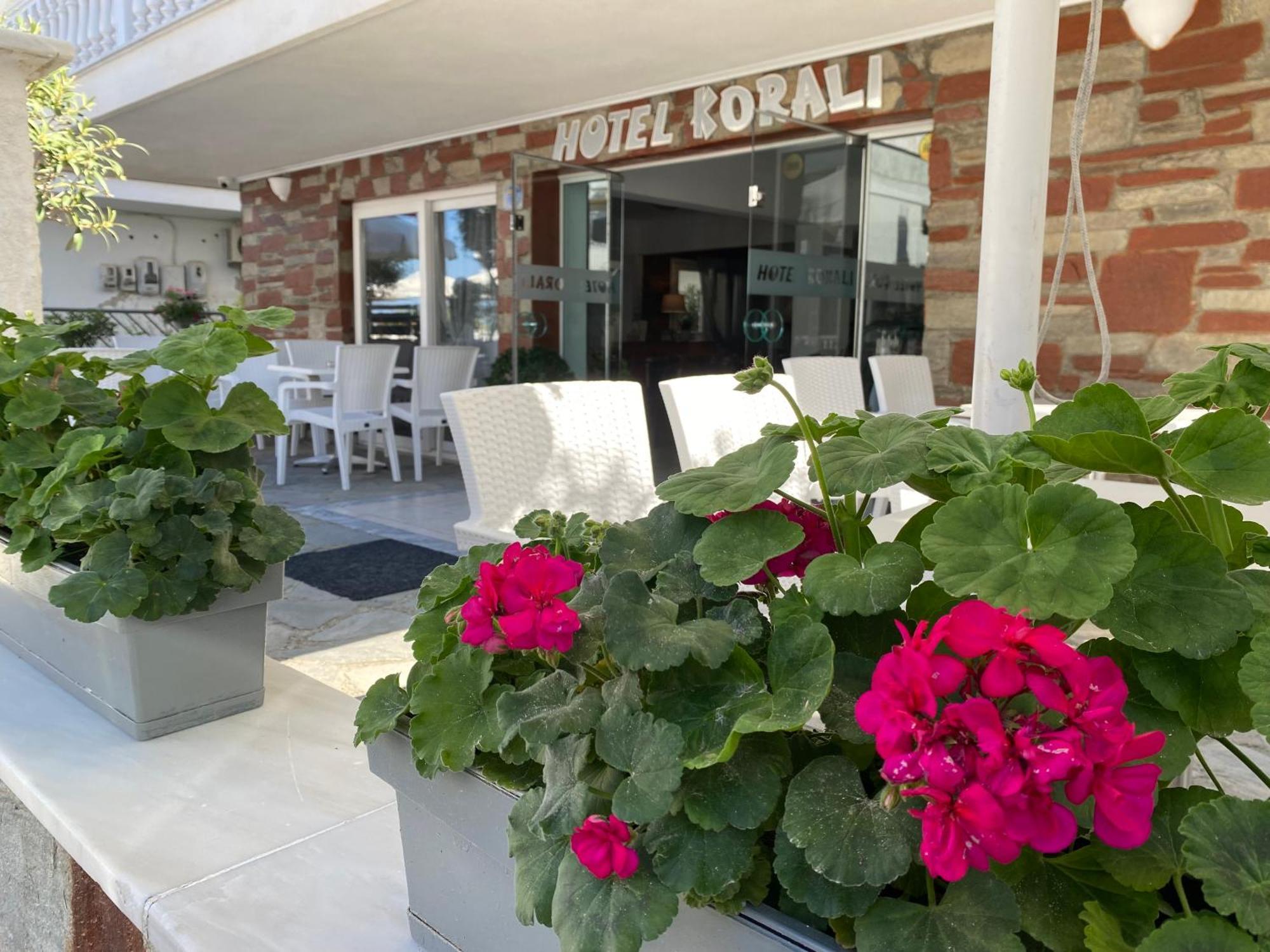 Korali Hotel Paralía Exteriér fotografie